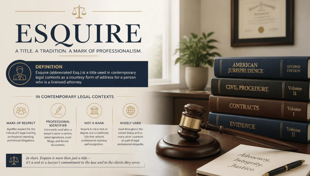 Esquire Meaning Esquire Meaning