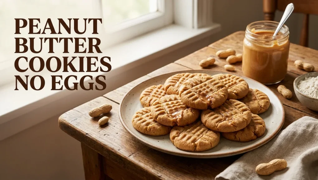 Peanut Butter Cookies No Eggs Peanut Butter Cookies No Eggs