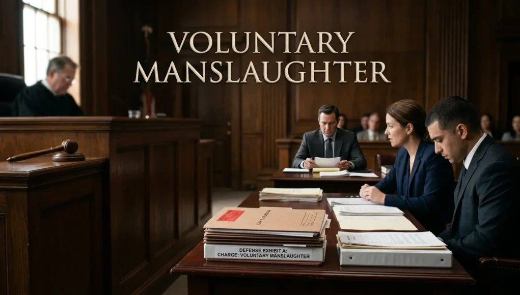 Voluntary Manslaughter Voluntary Manslaughter