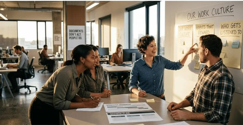 What the phrase actually means at work