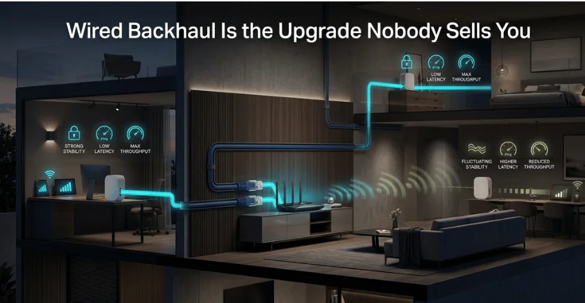 Wired backhaul is the upgrade nobody sells you.