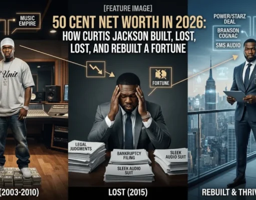 50 Cent Net Worth in 2026: How Curtis Jackson Built, Lost, and Rebuilt a Fortune 50 Cent Net Worth