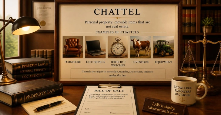What Is the Chattel Definition in US Law?