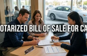 Notarized Bill of Sale for Car: What U.S. Buyers Need to Know About Requirements, Costs, and Title Transfers in 2026 Notarized Bill of Sale for Car